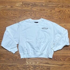 Brunette The Label White Babes Social Club Sweatshirt